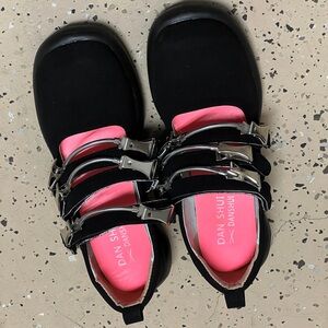 Modern-designed shoes with metal decorations